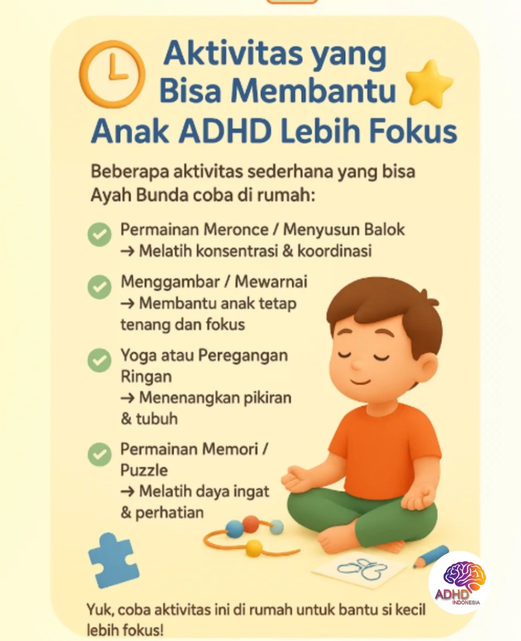 Pendekatan Edukatif yang Tepat untuk Anak ADHD di Kabupaten Malang